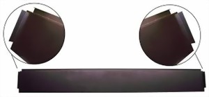 Aussenblech f�r Abschlu�tr�ger T2 211813273D