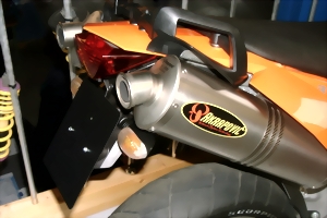 Heckumbau KTM 950 Supermoto