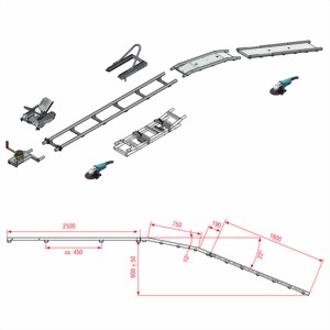 Motorradverladehilfe f�r Pick Up