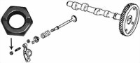 Mutter f�r Ventileinstellschraube T2 N0111525