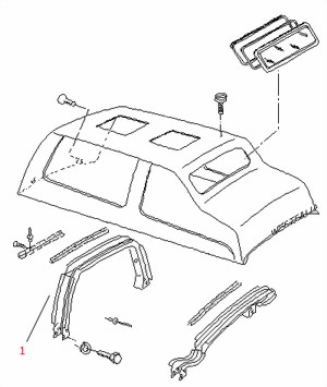 Spriegel f�r Hochraumdach 255070747B